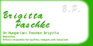 brigitta paschke business card